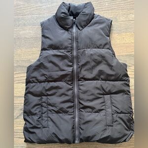 Abercrombie Kids Black Puffer Vest